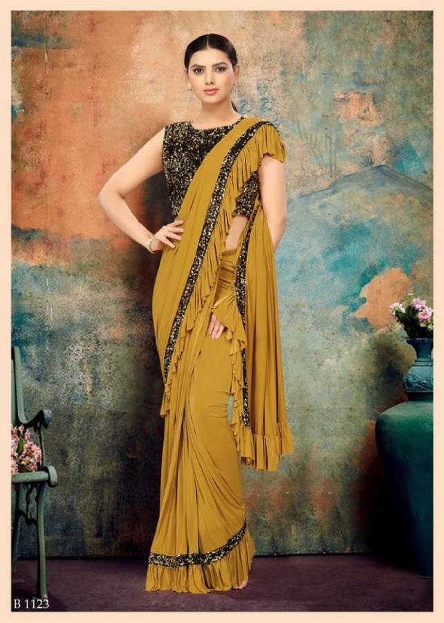 Shiya Designer Ready To Wear Party Wear Saree Collection